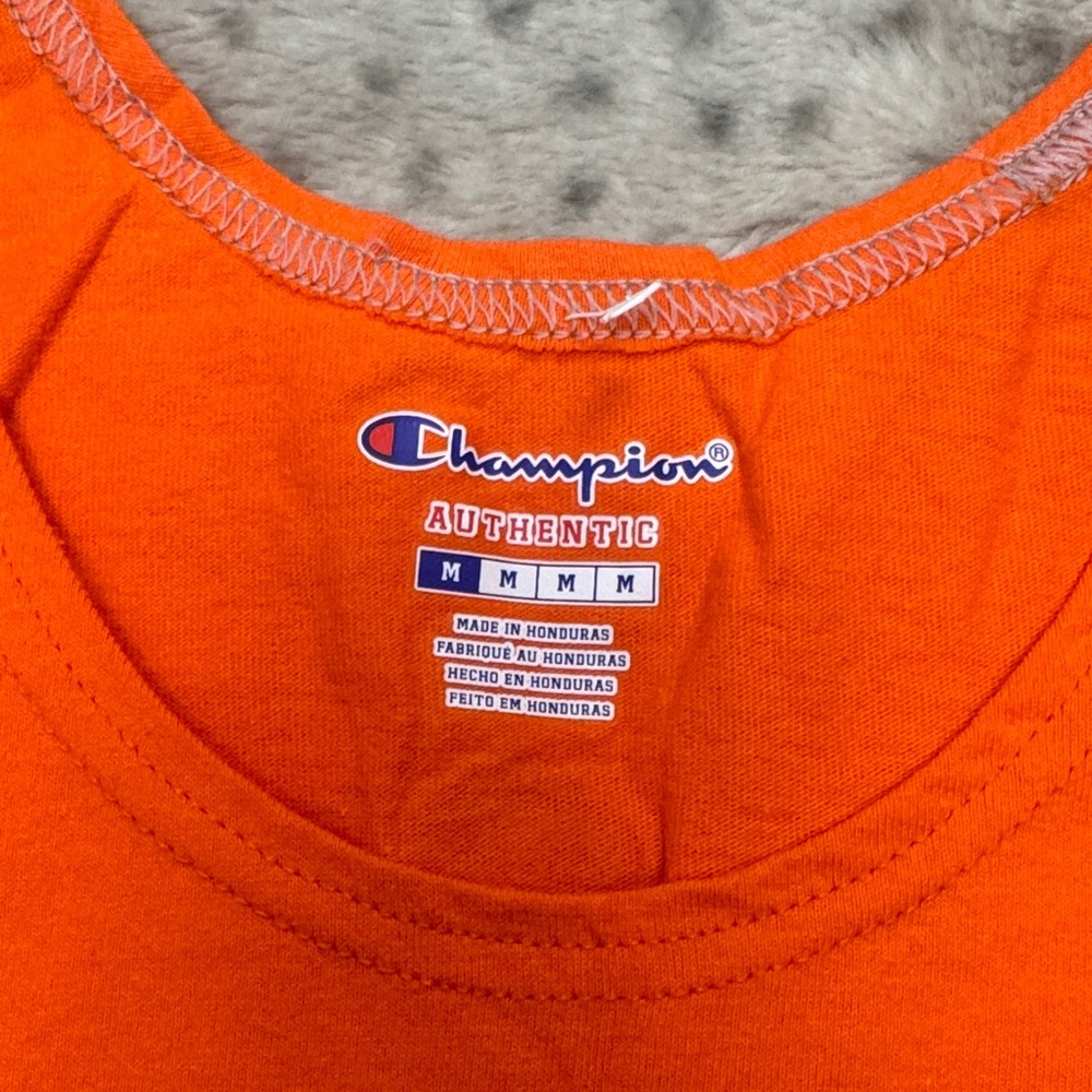 Champion Bright Orange Sleeveless Top - Picture 2 of 4